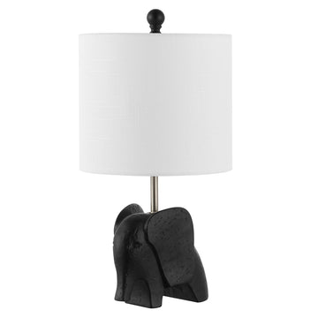Koda Eclectic Southwestern Resin/Iron Elephant LED Kids Table Lamp - JONATHAN Y